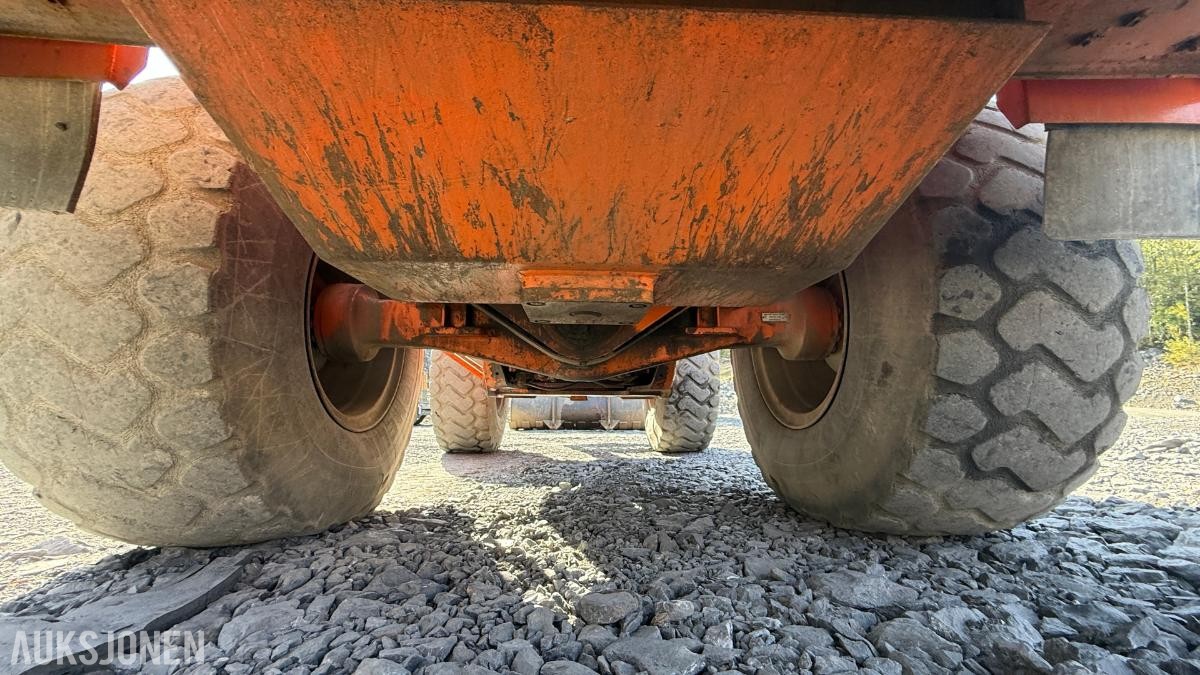 1995 Fiat-Hitachi FR130.2 hjullaster m/ Gjerstad frontskuff - 9 256 timer
