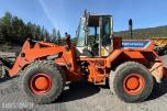 1995 Fiat-Hitachi FR130.2 hjullaster m/ Gjerstad frontskuff - 9 256 timer