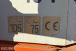 1995 Fiat-Hitachi FR130.2 hjullaster m/ Gjerstad frontskuff - 9 256 timer