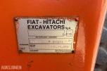 1995 Fiat-Hitachi FR130.2 hjullaster m/ Gjerstad frontskuff - 9 256 timer