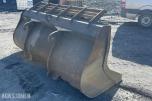1995 Fiat-Hitachi FR130.2 hjullaster m/ Gjerstad frontskuff - 9 256 timer