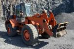1995 Fiat-Hitachi FR130.2 hjullaster m/ Gjerstad frontskuff - 9 256 timer