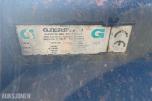 1995 Fiat-Hitachi FR130.2 hjullaster m/ Gjerstad frontskuff - 9 256 timer