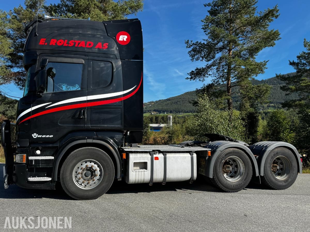2013 Scania R620 Trekkvogn, 6x4, hydraulikk og flyttbar svingskive