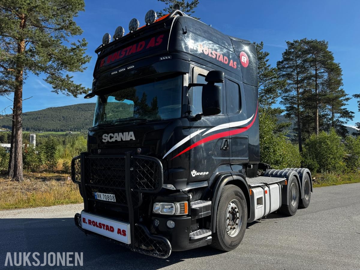 2013 Scania R620 Trekkvogn, 6x4, hydraulikk og flyttbar svingskive
