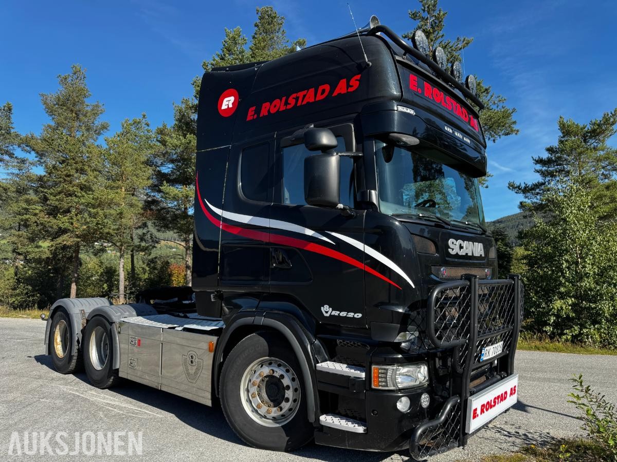 2013 Scania R620 Trekkvogn, 6x4, hydraulikk og flyttbar svingskive