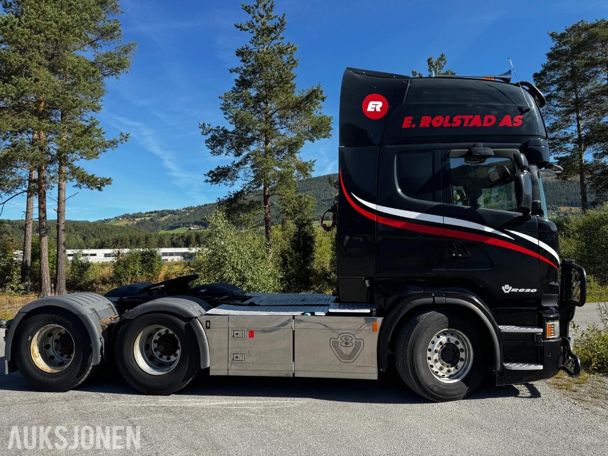 2013 Scania R620 Trekkvogn, 6x4, hydraulikk og flyttbar svingskive