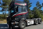 2013 Scania R620 Trekkvogn, 6x4, hydraulikk og flyttbar svingskive