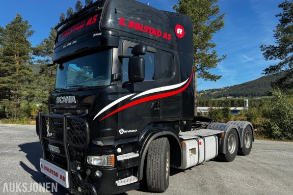 2013 Scania R620 Trekkvogn, 6x4, hydraulikk og flyttbar svingskive
