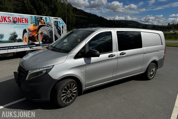 2019 Mercedes-Benz Vito V119 190 HK A3 4MATIC AUT HENGERFESTE VARMER KAMERA CRUISE