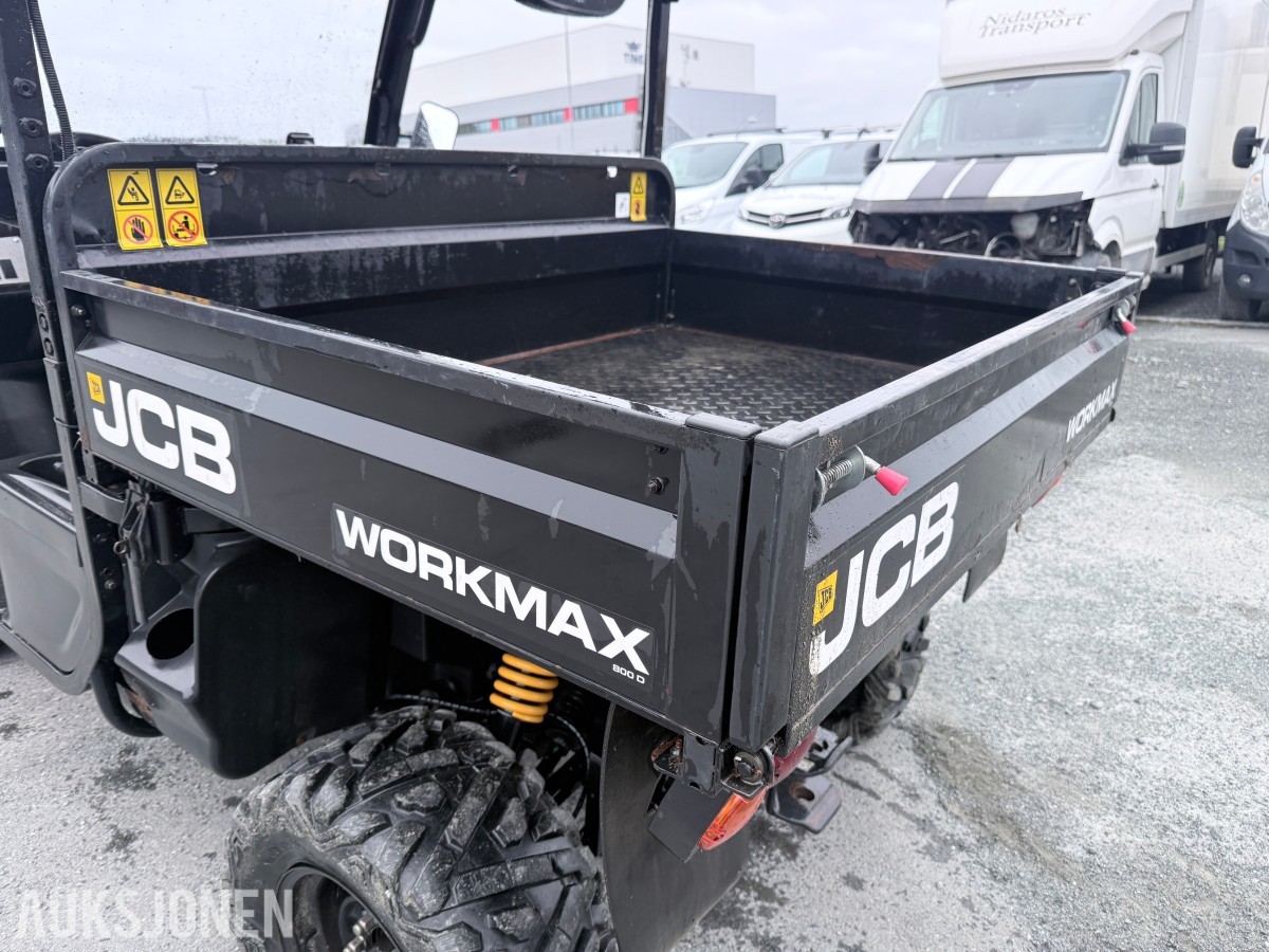 2014 JCB Workmax 800D rullende UTV delemaskin/prosjekt.