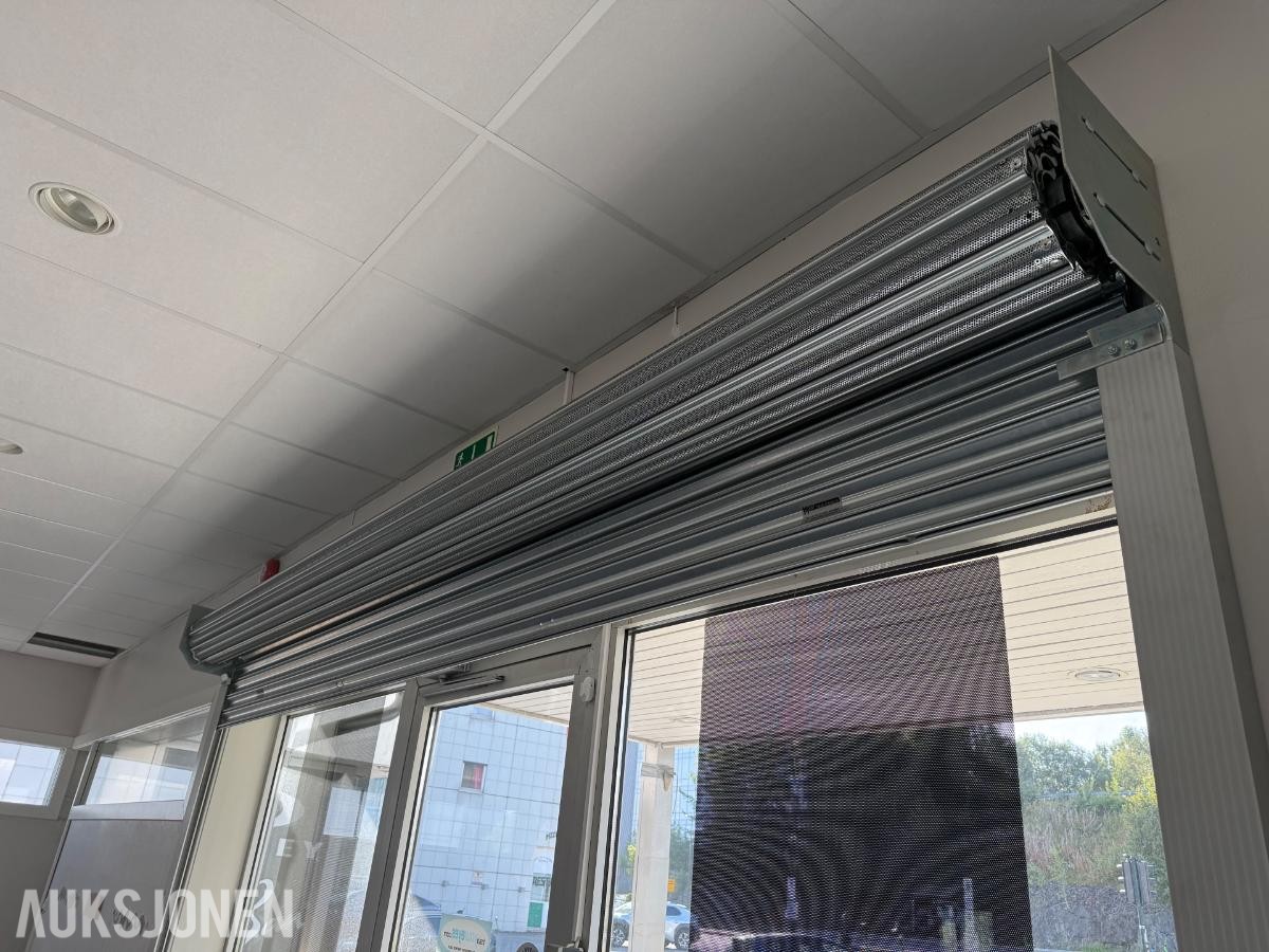 2013 Haby Perfo - Sikkerhetsport med perforert metall, 4,3x3m