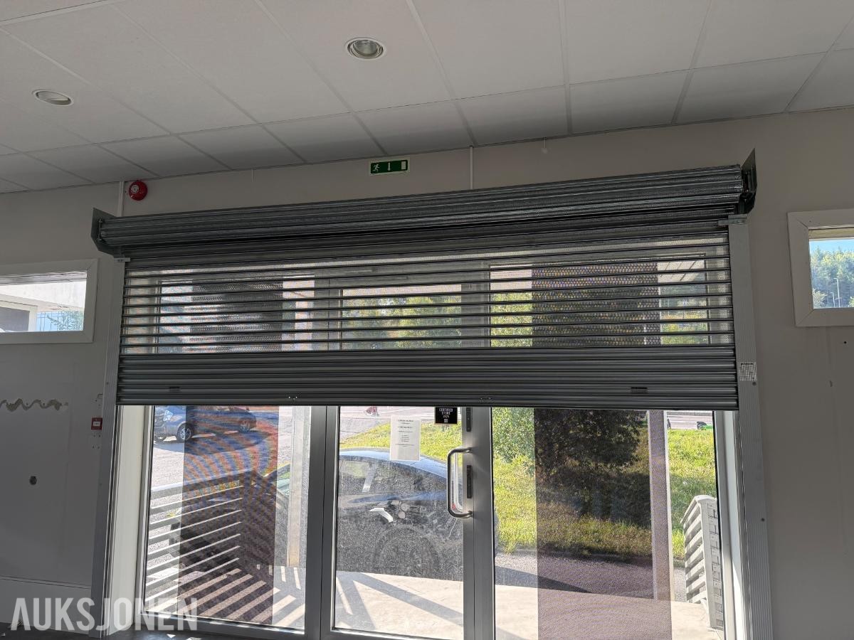 2013 Haby Perfo - Sikkerhetsport med perforert metall, 4,3x3m