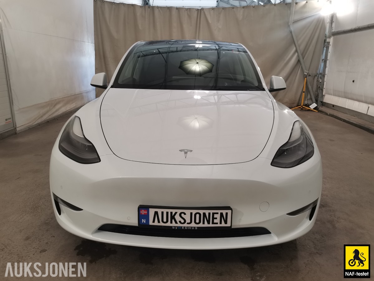 2022 Tesla Model Y LRDM AWD HENGERFESTE PANORAMA PREMIUM LYD & INTERIØR