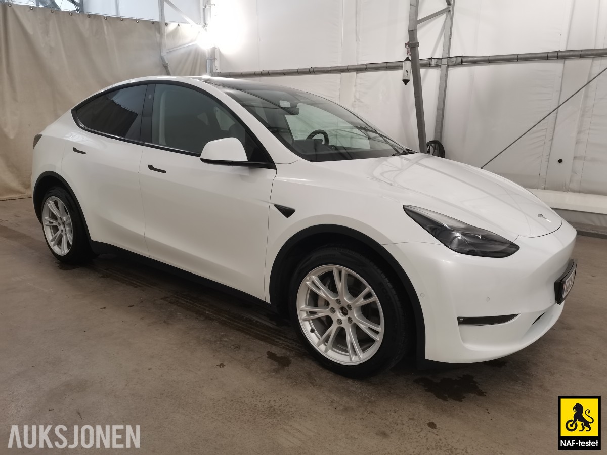 2022 Tesla Model Y LRDM AWD HENGERFESTE PANORAMA PREMIUM LYD & INTERIØR