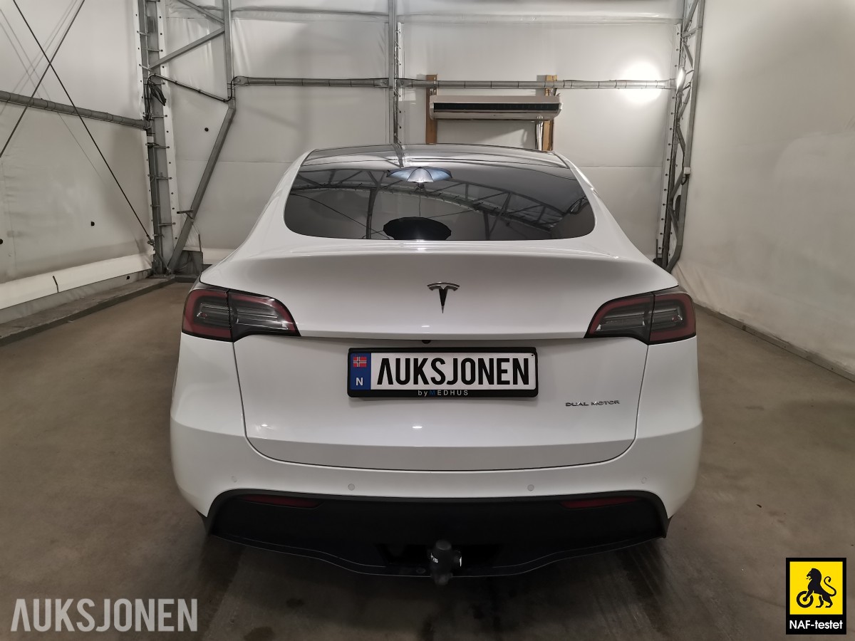 2022 Tesla Model Y LRDM AWD HENGERFESTE PANORAMA PREMIUM LYD & INTERIØR