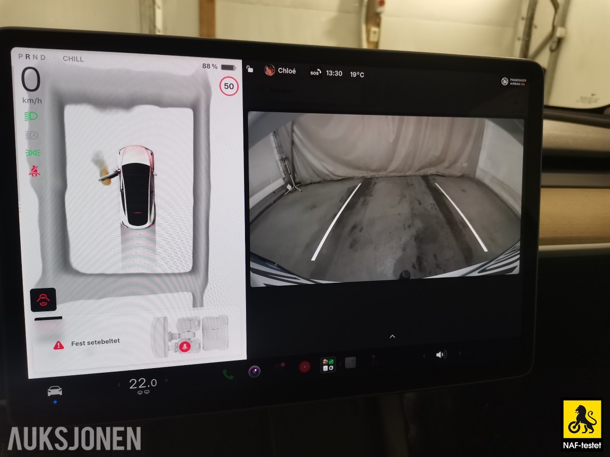2022 Tesla Model Y LRDM AWD HENGERFESTE PANORAMA PREMIUM LYD & INTERIØR