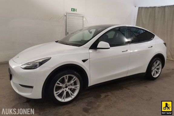 2022 Tesla Model Y LRDM AWD HENGERFESTE PANORAMA PREMIUM LYD & INTERIØR