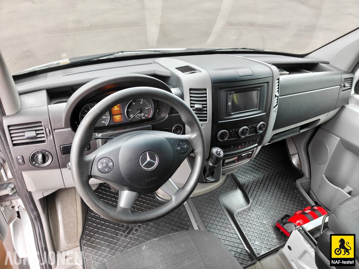 2018 Mercedes-Benz Sprinter 516 CDI 163HK 17-SETER RAMPE HENGERFESTE KAMERA VARMER