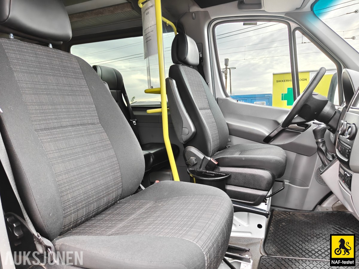 2018 Mercedes-Benz Sprinter 516 CDI 163HK 17-SETER RAMPE HENGERFESTE KAMERA VARMER