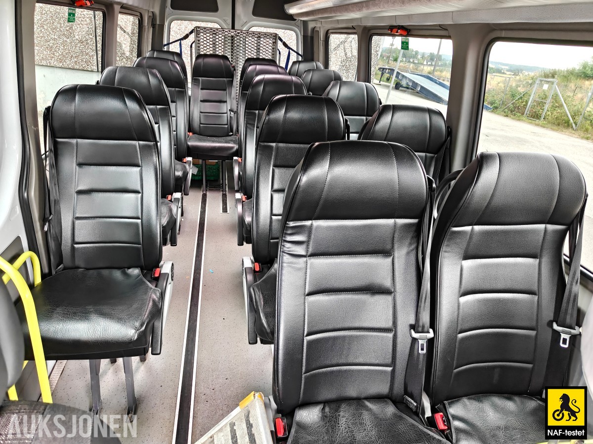 2018 Mercedes-Benz Sprinter 516 CDI 163HK 17-SETER RAMPE HENGERFESTE KAMERA VARMER