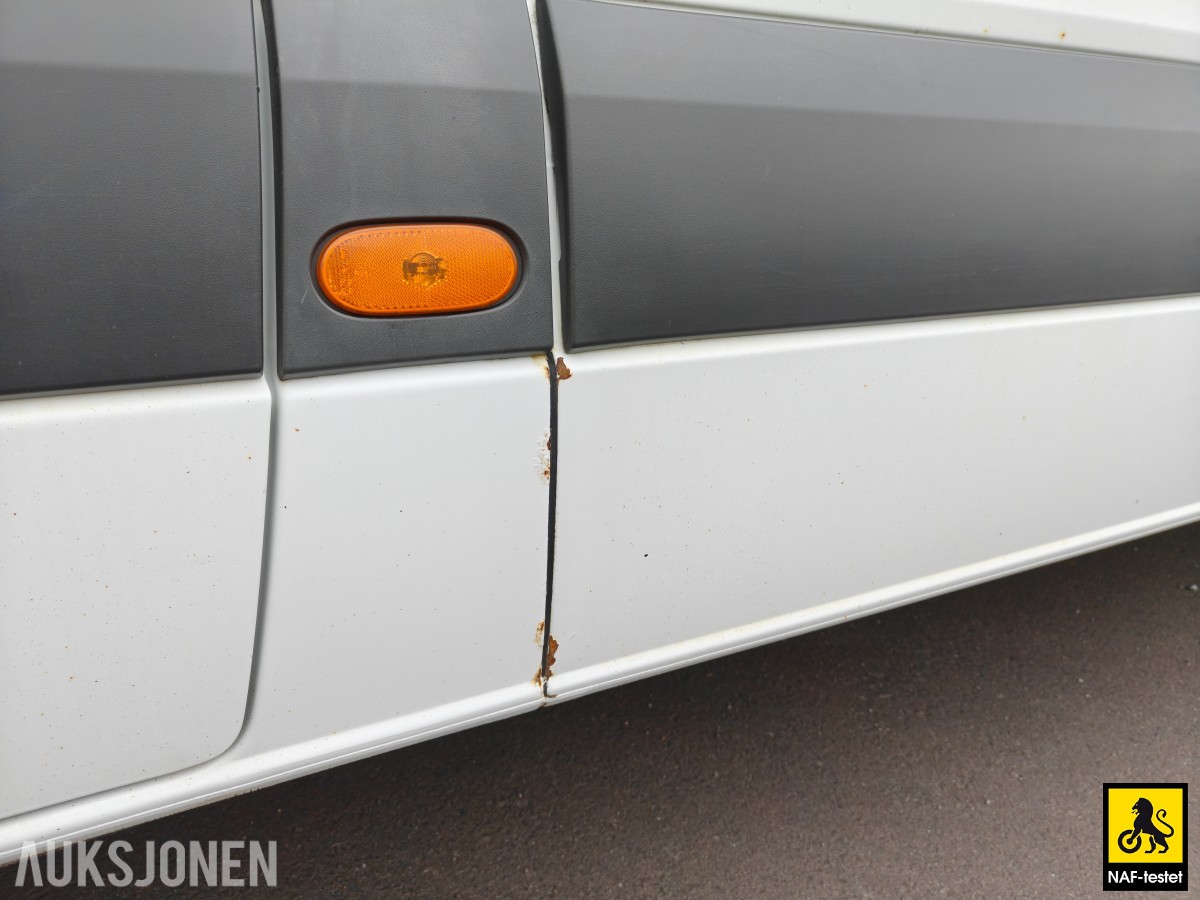2018 Mercedes-Benz Sprinter 516 CDI 163HK 17-SETER RAMPE HENGERFESTE KAMERA VARMER