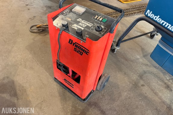 Telwin Dynamic 520 batterilader med starthjelp – 12/24 V