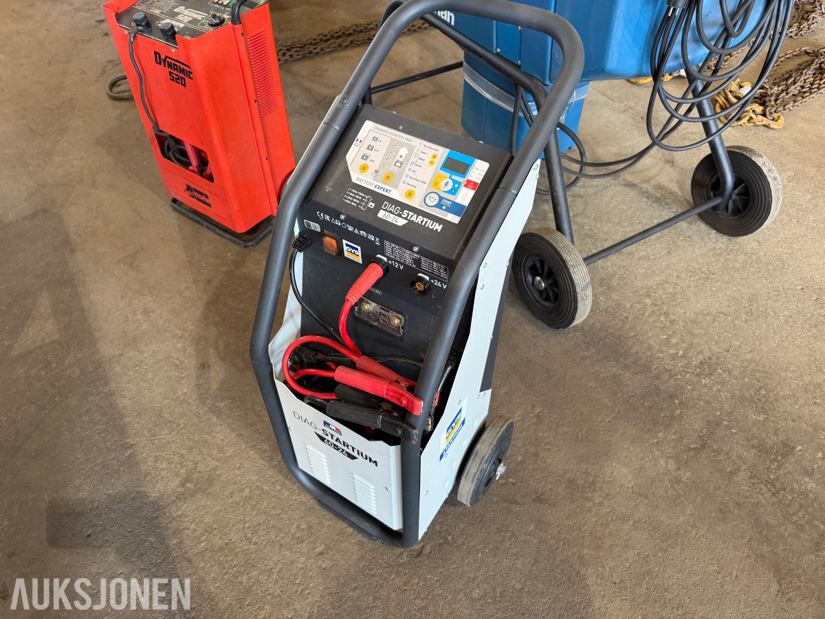 GYS Diag-Startium 60-24 - Intelligent batterilader, starthjelp og diagnoseenhet