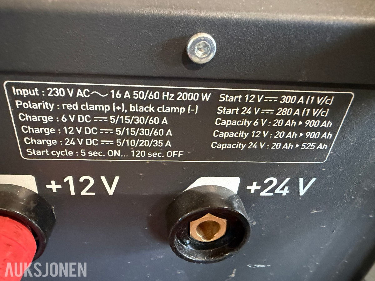 GYS Diag-Startium 60-24 - Intelligent batterilader, starthjelp og diagnoseenhet