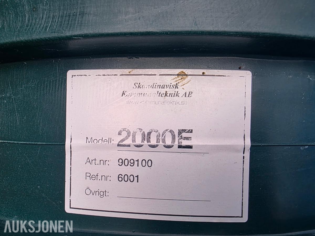 2025 Grix-140M/G skjærende tyggerpumpe 230V med 2000E tank