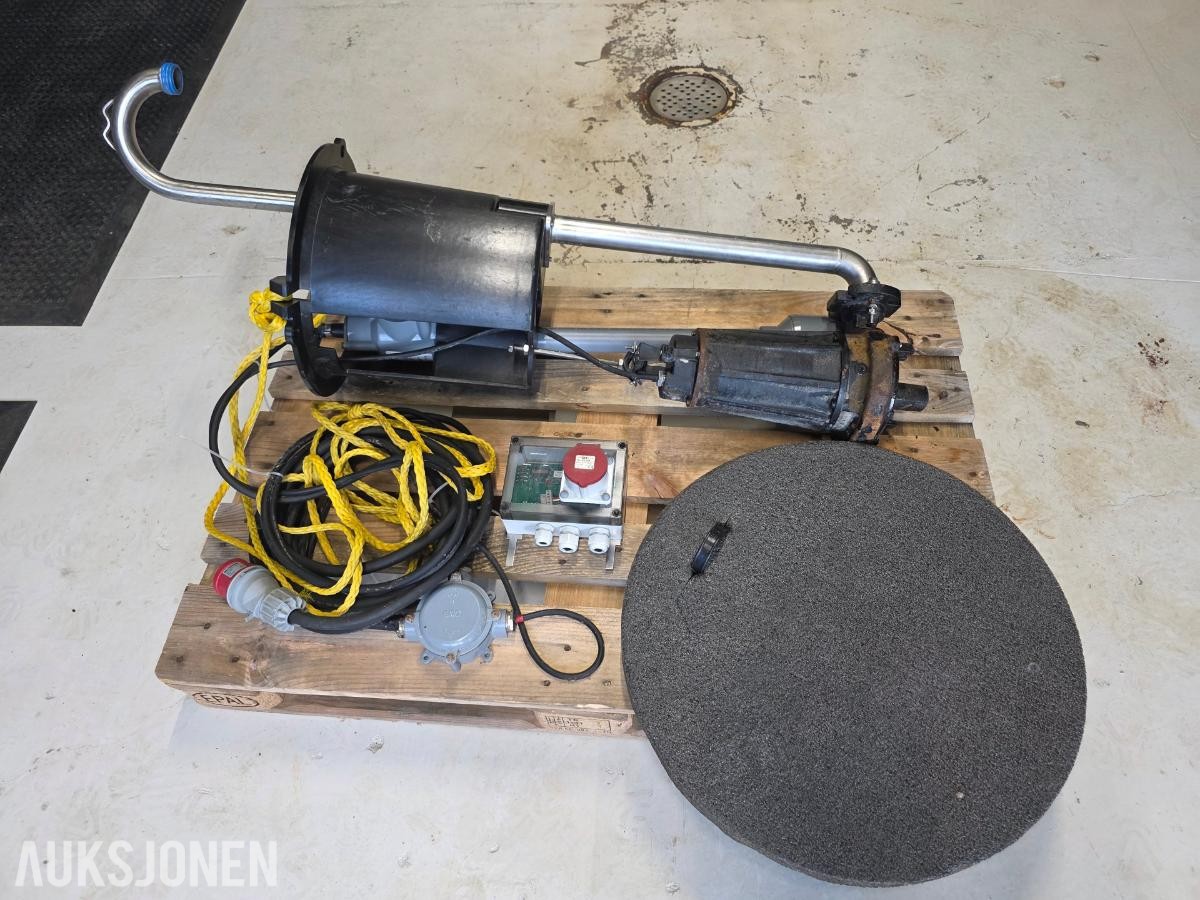 2025 Grix-140M/G skjærende tyggerpumpe 230V med 2000E tank
