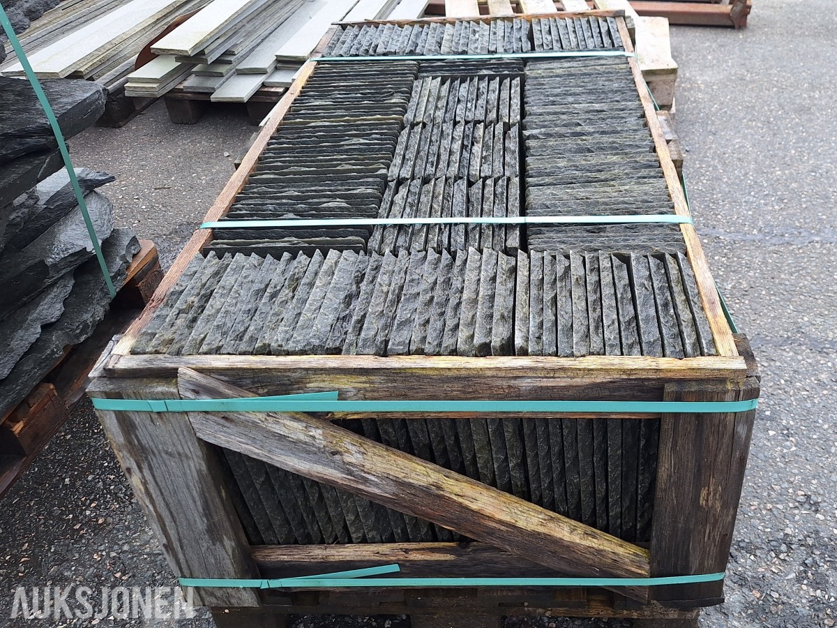 Alta klippet skiferflis – 17,4 m² / 188 stk. – 15-25 mm