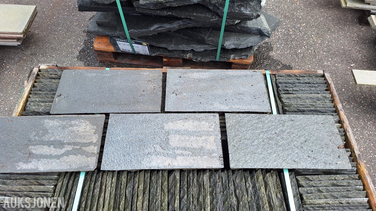 Alta klippet skiferflis – 17,4 m² / 188 stk. – 15-25 mm