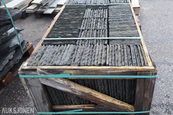 Alta klippet skiferflis – 17,4 m² / 188 stk. – 15-25 mm