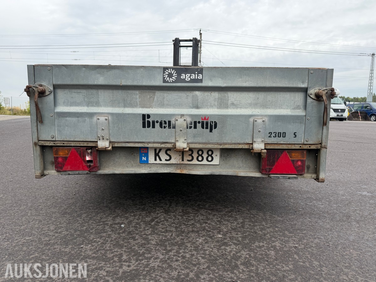 2003 Brenderup 2300S tilhenger med 945kg nyttelast