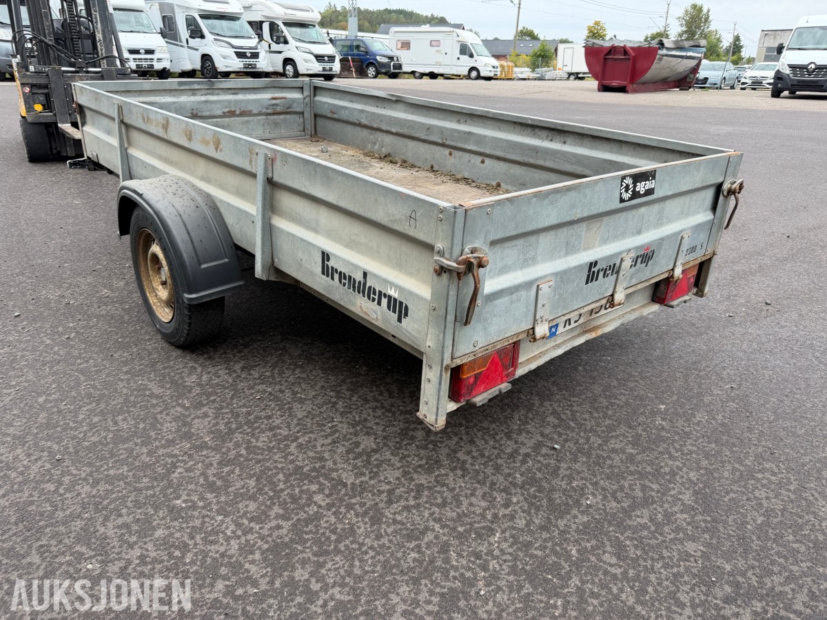 2003 Brenderup 2300S tilhenger med 945kg nyttelast