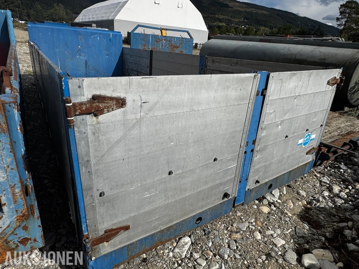 Krokløft flak med lemmer 6,2 meter