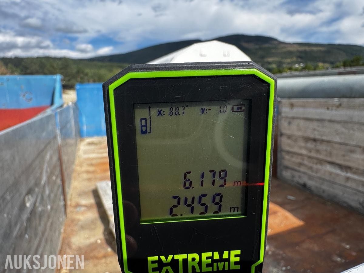 Krokløft flak med lemmer 6,2 meter