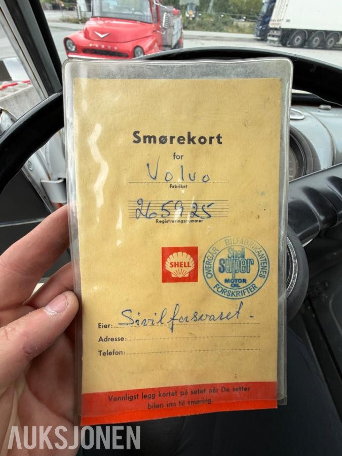 1966 Volvo F83-30b 37500 km