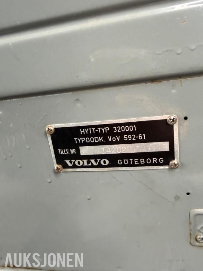 1966 Volvo F83-30b 37500 km