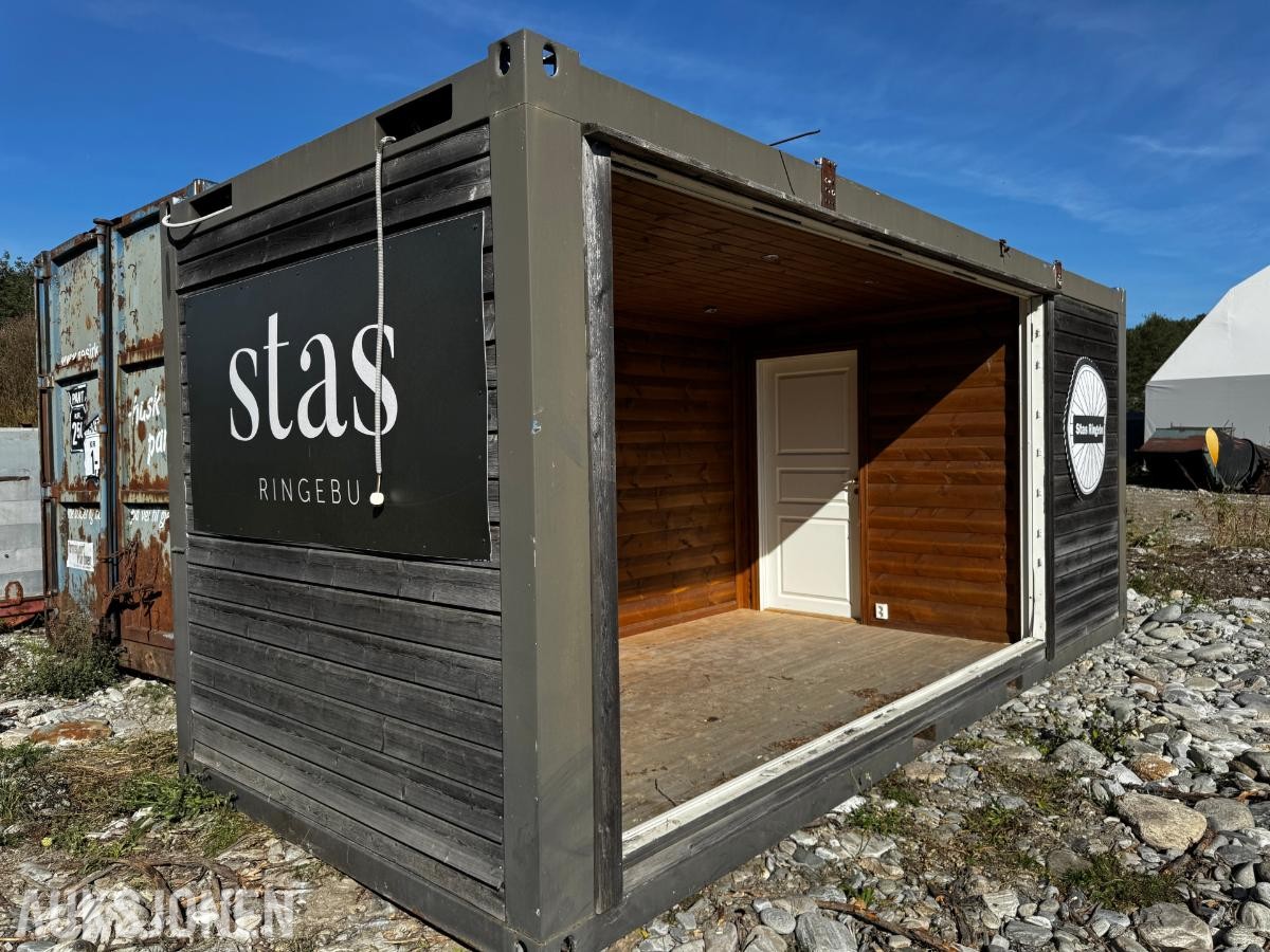 20 fot containermodul med praktisk innredning