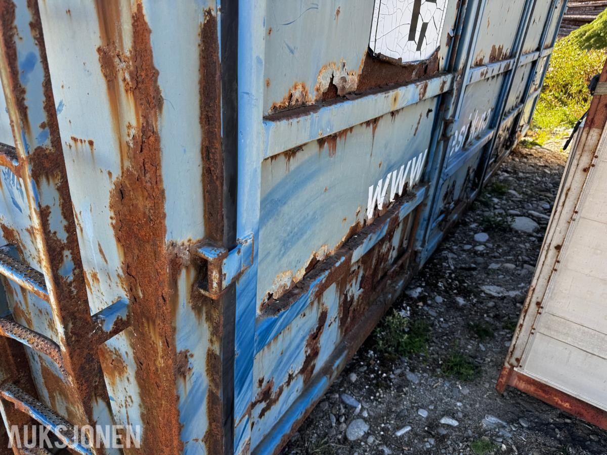 Krokcontainer med sideåpning 7,5 meter