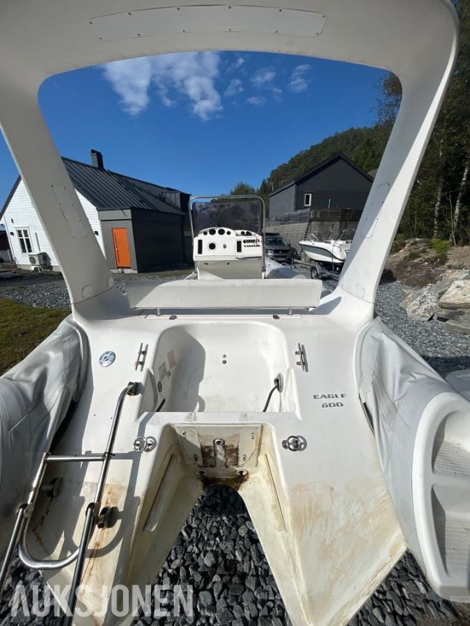 2007 Båt - 20 fots BRIG Eagle 600, Reparasjonsobjekt (ikke motor)