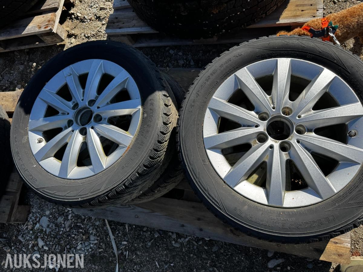 4 stk Vinterhjul Nokian Hakkapelitta 205/55 R16