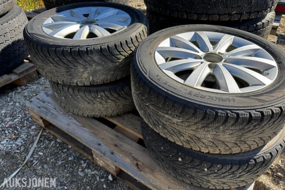 4 stk Vinterhjul  Nokian Hakkapelitta 205/55 R16 