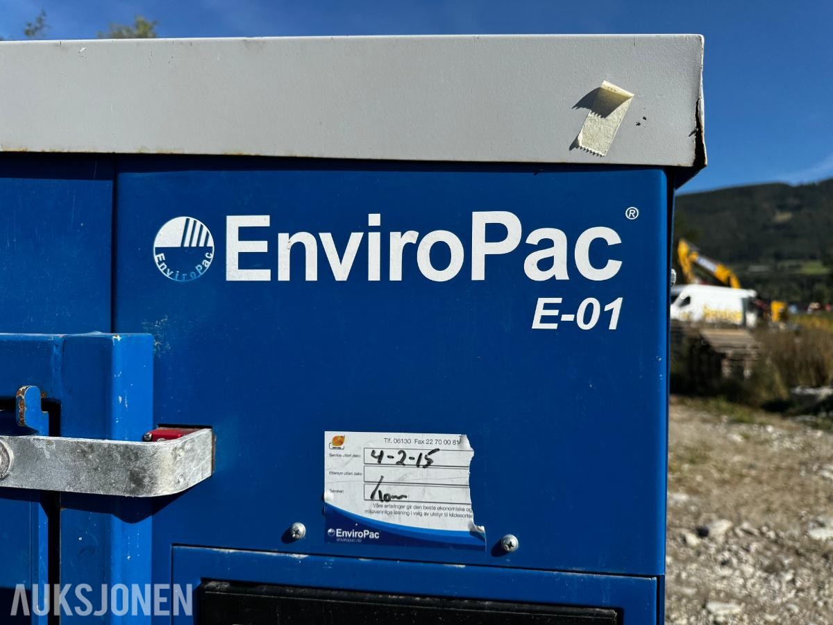 EnviroPac E-01 papppresse