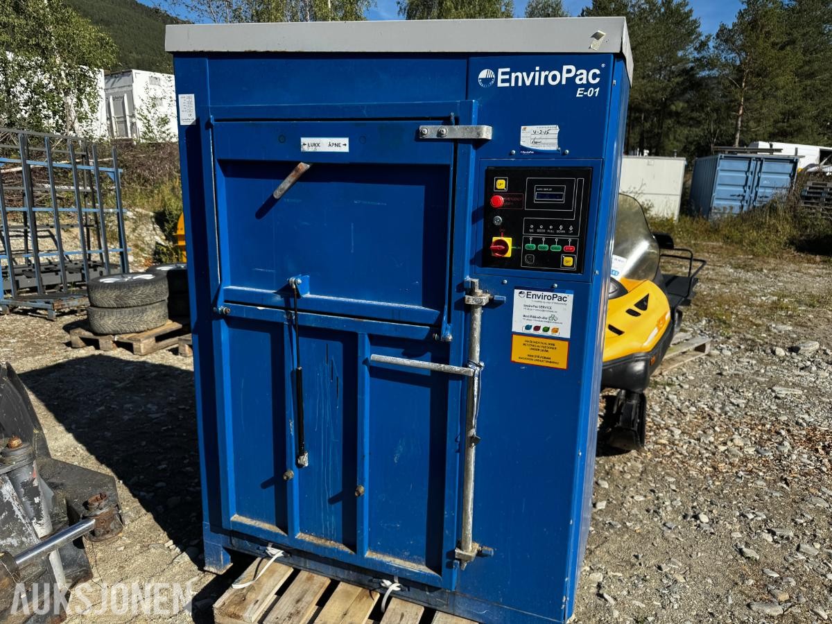 EnviroPac E-01 papppresse