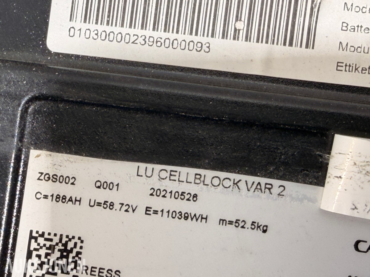 Mercedes-Benz EQA CATL høyvolts batterimodul 11,039 kWh