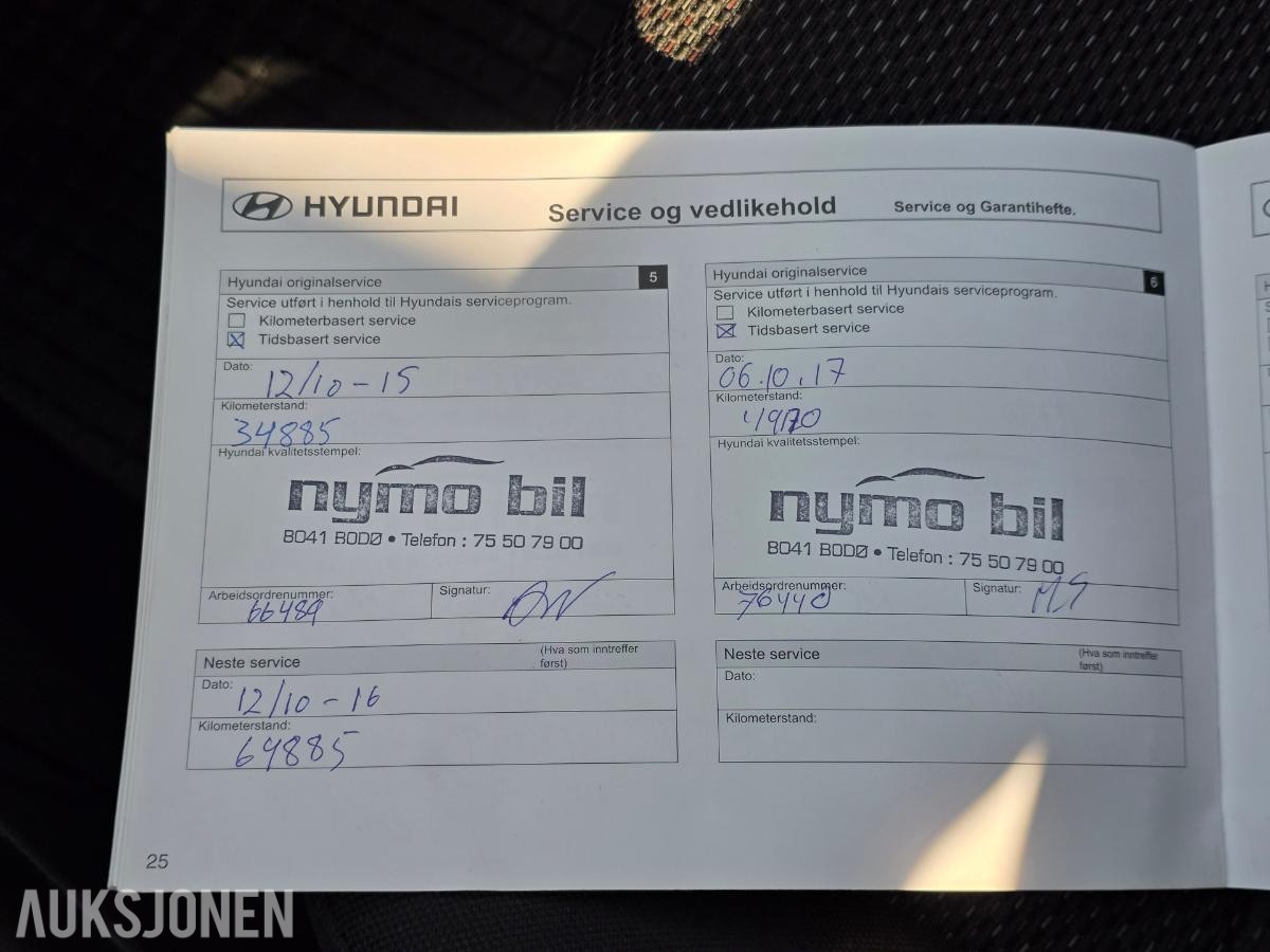 2011 HYUNDAI I30 1.6 CRDI HENGERFESTE VINTERHJUL EU TIL 31.03.2028