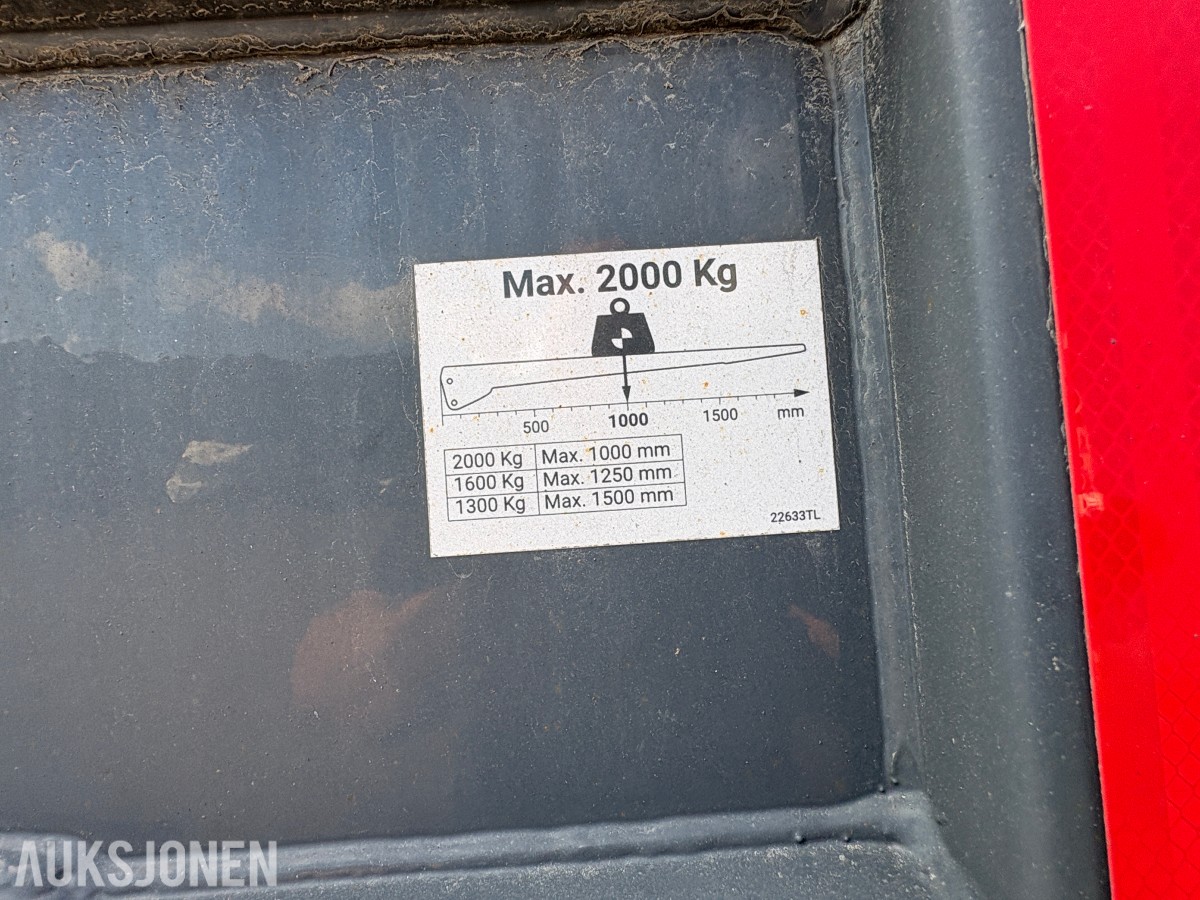 2023 Mercedes-Benz Actros 1833 skapbil/distribusjonsbil, 18 paller - EU godkjent til 09.02.2027